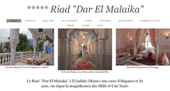 Desktop Screenshot of dar-el-malaika.com