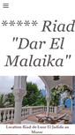 Mobile Screenshot of dar-el-malaika.com